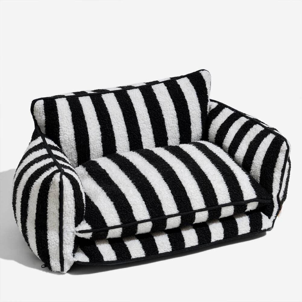  Nệm nằm sofa sọc cho thú cưng 