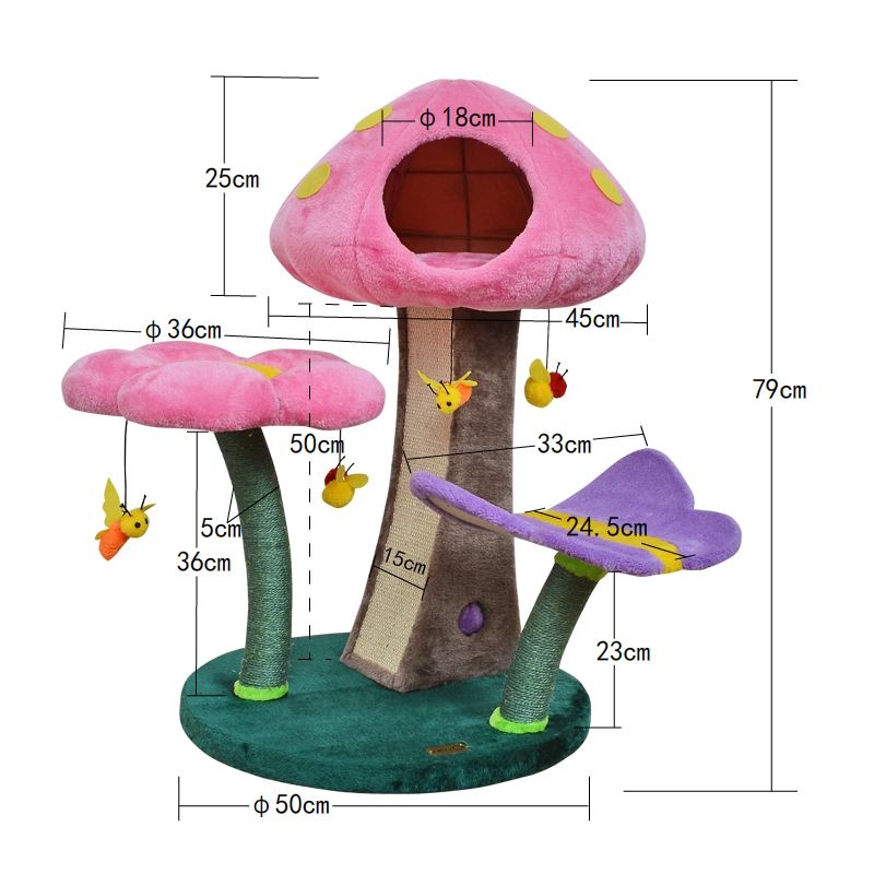  Catree hoa nấm 