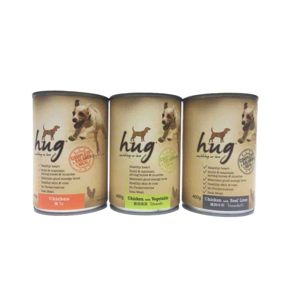  Hug - Pate lon cho chó 400g 