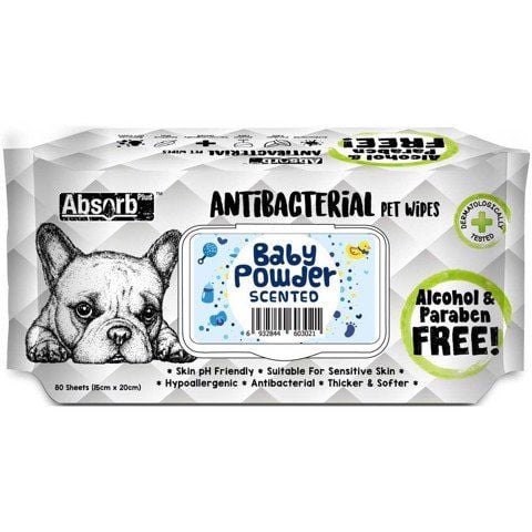  Khăn ướt kháng khuẩn Antibac PetWipe (nhiều mùi) 