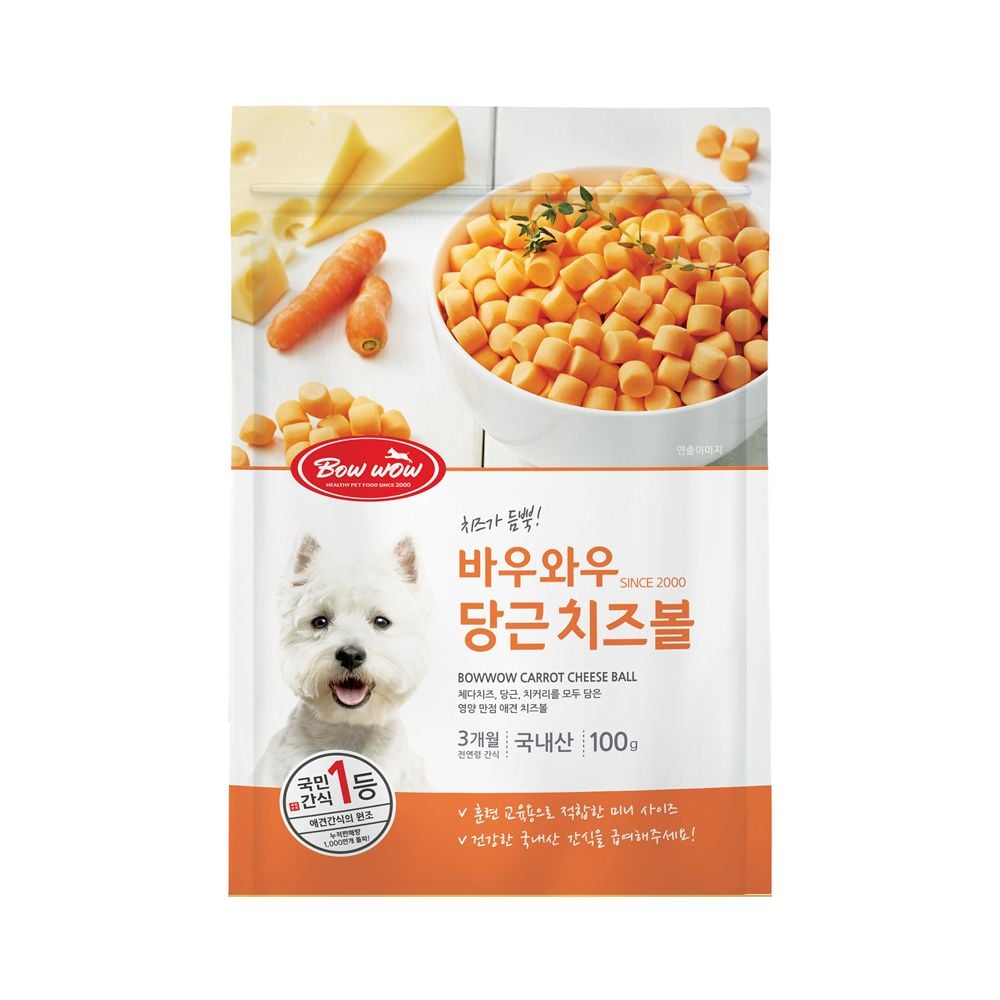  Phô mai viên Bowwow - 100g 
