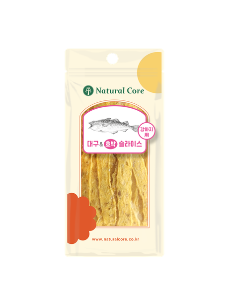  Cá tuyết và bí ngô sấy cho chó Natural Core 