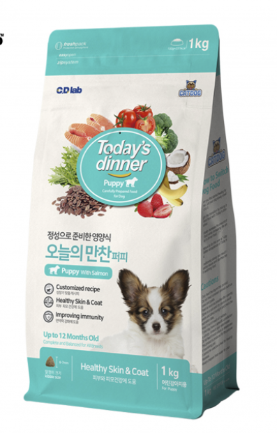  Thức ăn cho chó nhỏ 5kg Today's Dinner 