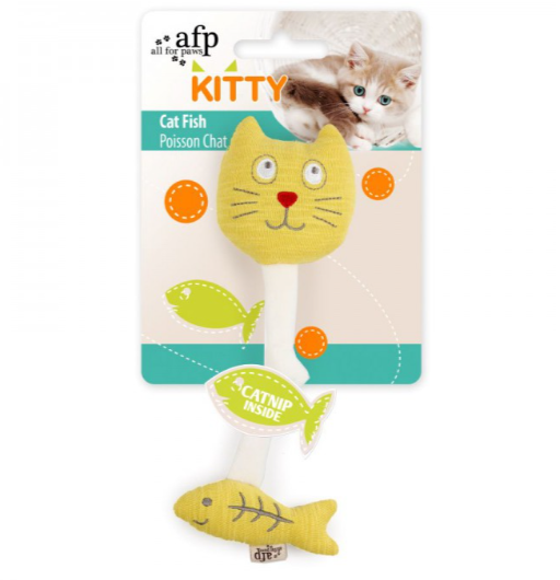  Đồ chơi kitty mèo vàng AFP 