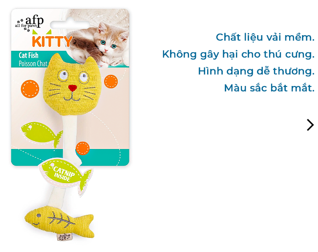  Đồ chơi kitty mèo vàng AFP 