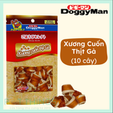  Xương cuốn thịt gà cho chó DoggyMan 10 cây 