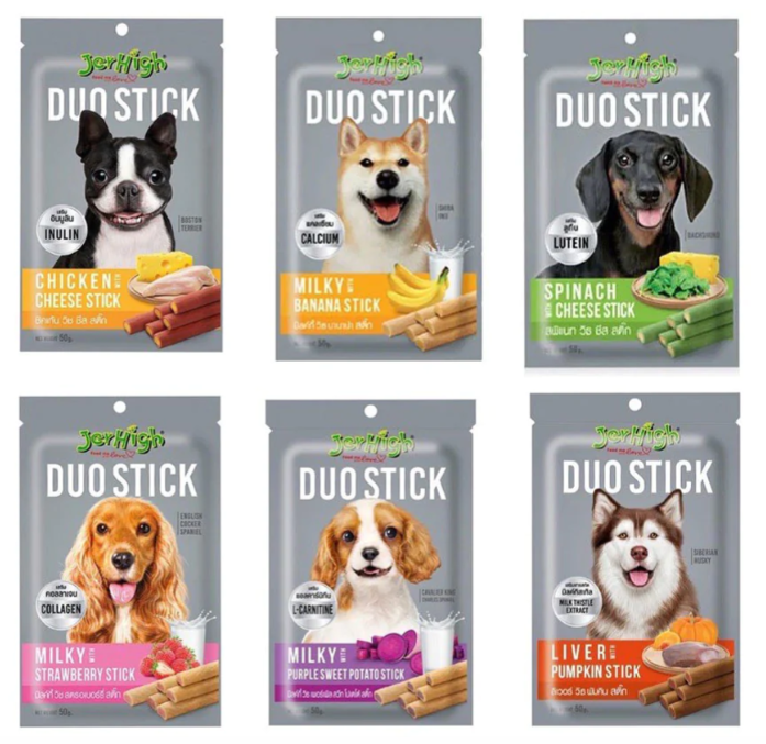  Que gặm Jerhigh Dou Stick cho chó 