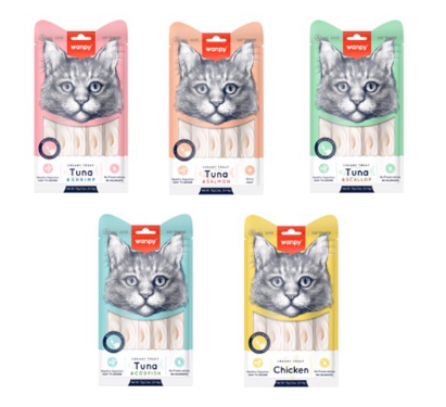  Kem Súp Thưởng Wanpy Creamy Cho Mèo Nhiều Vị 