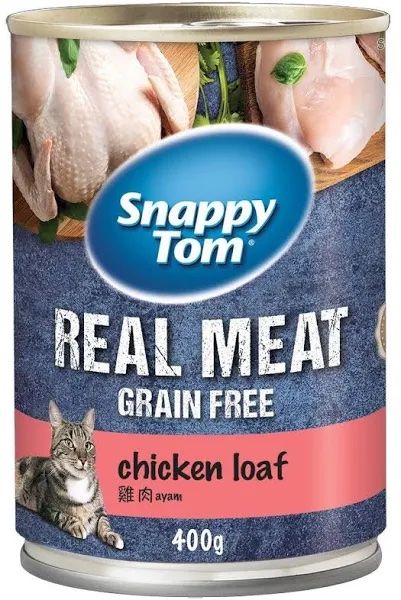  Snappy Tom - Pate lon cho mèo 400G 