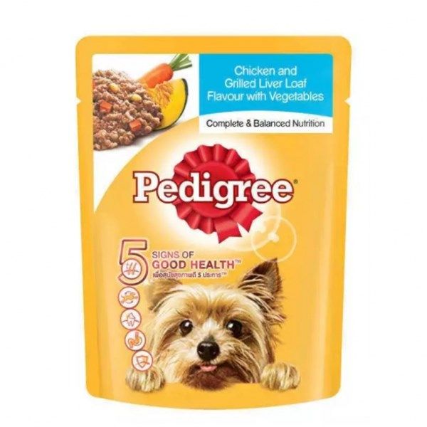  Pate Pedigree cho chó gói 80g (nhiều vị) 