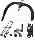  Xe đẩy 2 tầng cho Thú Cưng 