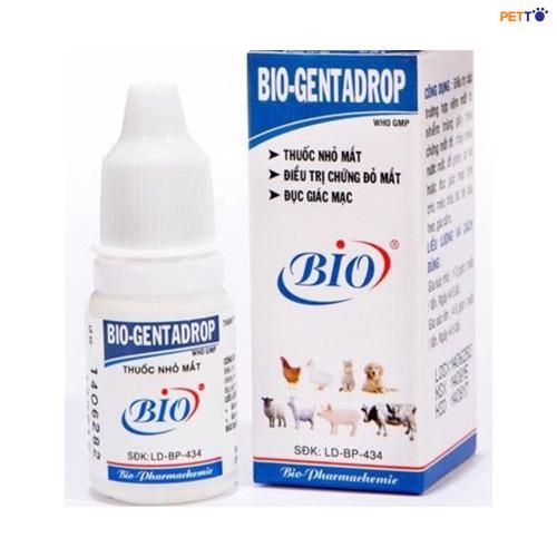  Thuốc nhỏ mắt cho thú cưng Bio-Gentadrop 