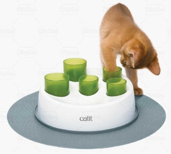  Dụng cụ ăn chậm nhiều lỗ cho mèo Catit 