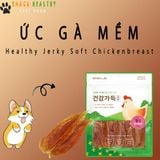 Snack cho chó vị Gà dạng lát mềm - Jerky soft Chicken slice Dog Food Kpet 100G 