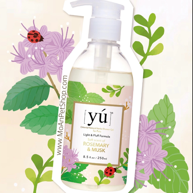  Sữa tắm Yú Light hương HƯƠNG THẢO & XẠ HƯƠNG 250ml 