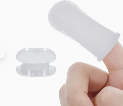  Bàn chải Silicon vệ sinh răng miệng cho thú cưng 