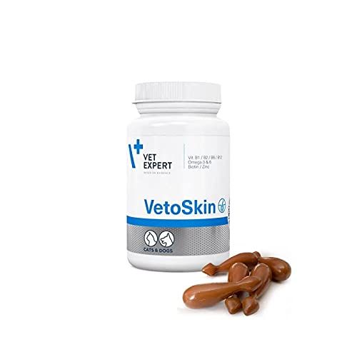  Sản phẩm bổ sung cho chó mèo (hỗ trợ các bệnh về da) VETO SKIN (60v) 
