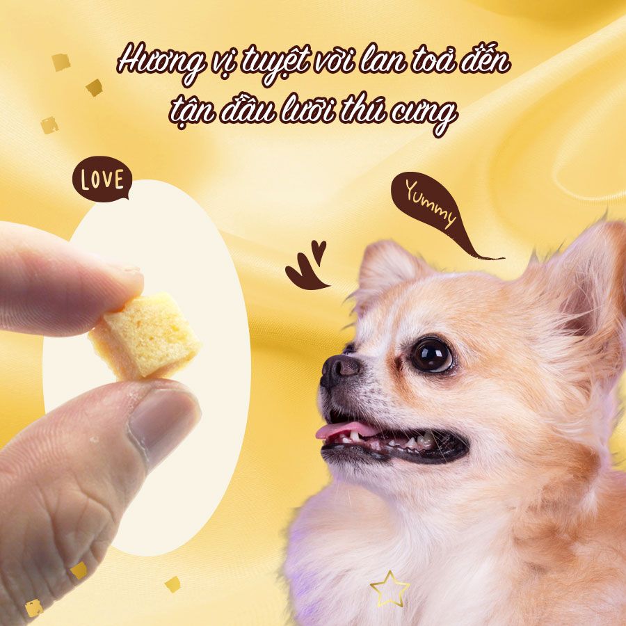  Viên gà nướng mềm Saya Doggy Man 100g 
