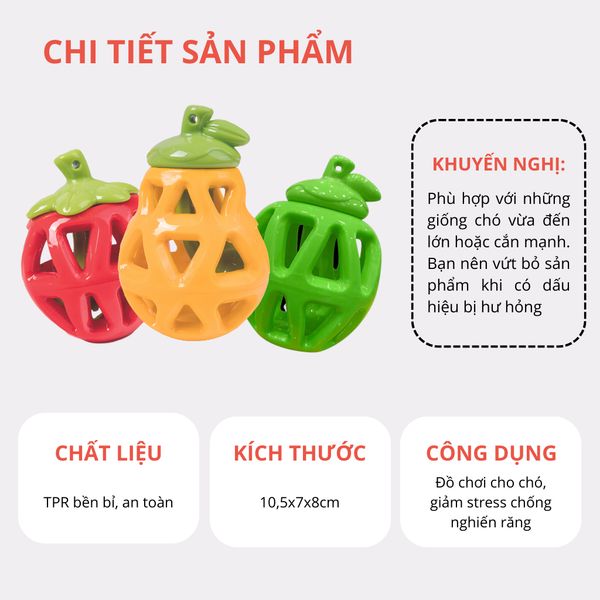  Đồ chơi rơi snack cho cún FOFOS 