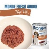  Pate MONGE FRESH cho chó LON 400gr 