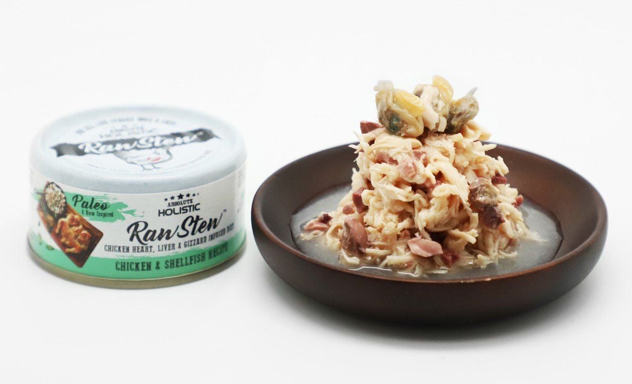  Pate Absolute Holistic Raw Stew cho chó mèo - 80gr 