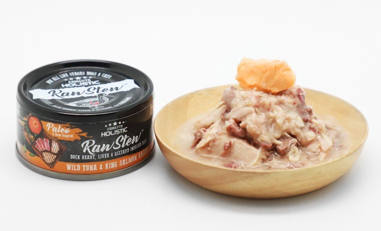  Pate Absolute Holistic Raw Stew cho chó mèo - 80gr 