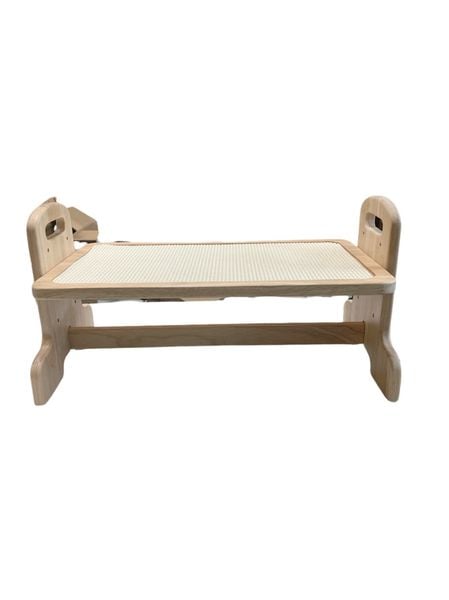  Bàn ăn gỗ cho chó size M Doggy Man 