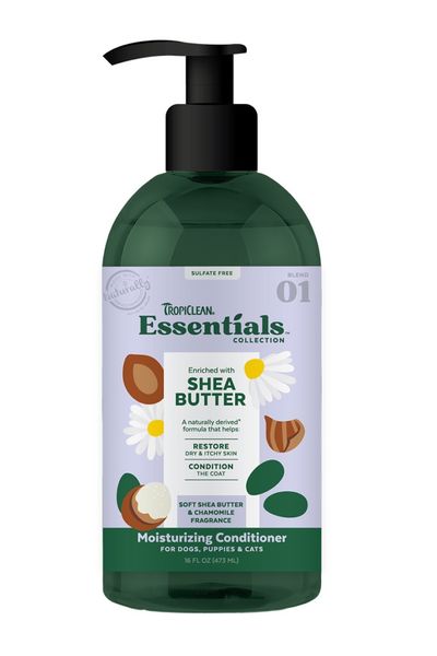  Dầu xả chuyên dưỡng ẩm cao cấp cho chó mùi Shea Butter Tropiclean 437ml 
