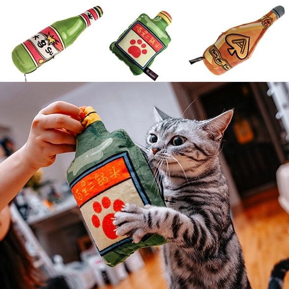  Đồ chơi gối bông nhồi catnip cho mèo 