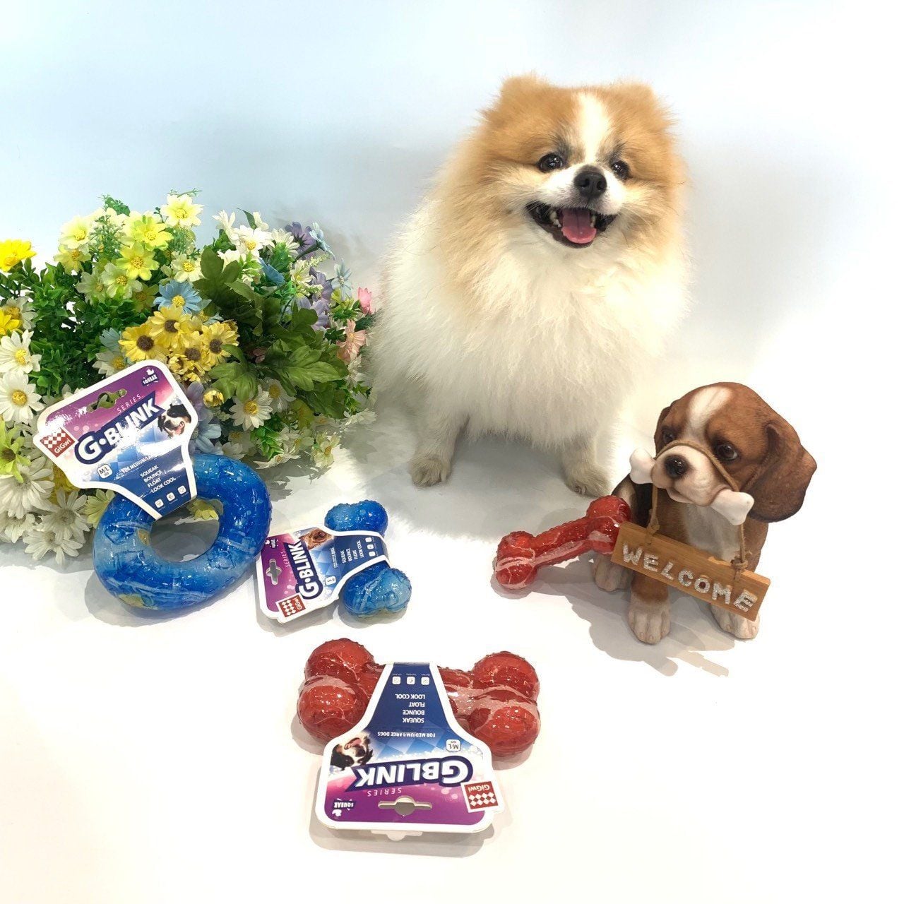  Xương gặm chút chít cho cún Gigwi G-Blink 