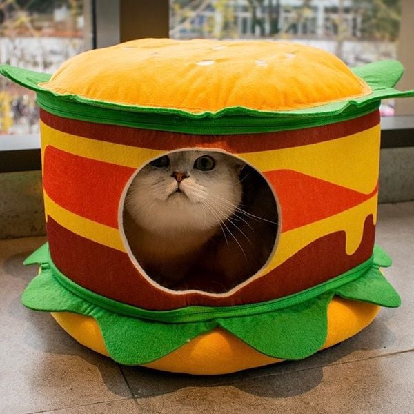  Ổ nằm Hamburger cho thú cưng 
