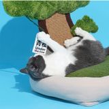  Catree cổ thụ kèm nệm ngủ cho mèo 