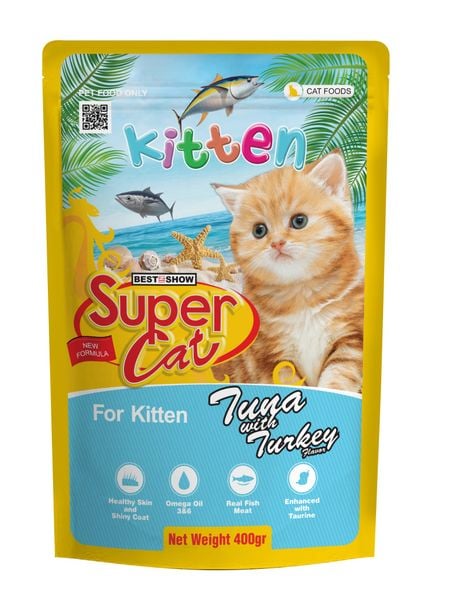  Pate cho mèo Supercat 400G 