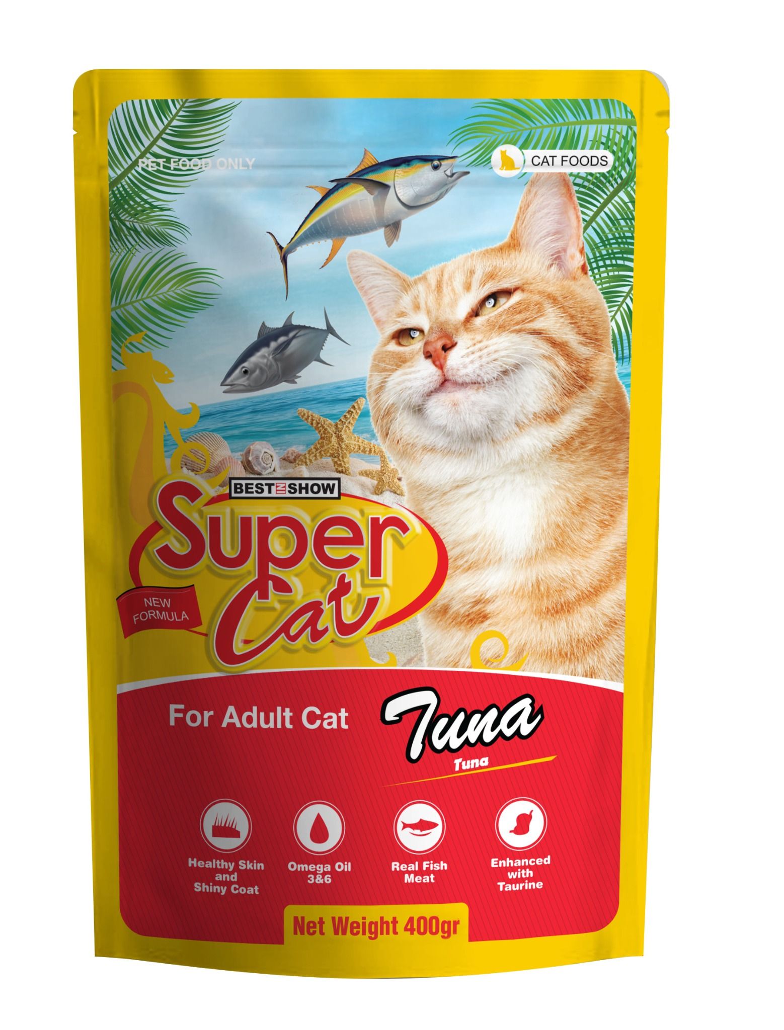  Pate cho mèo Supercat 400G 