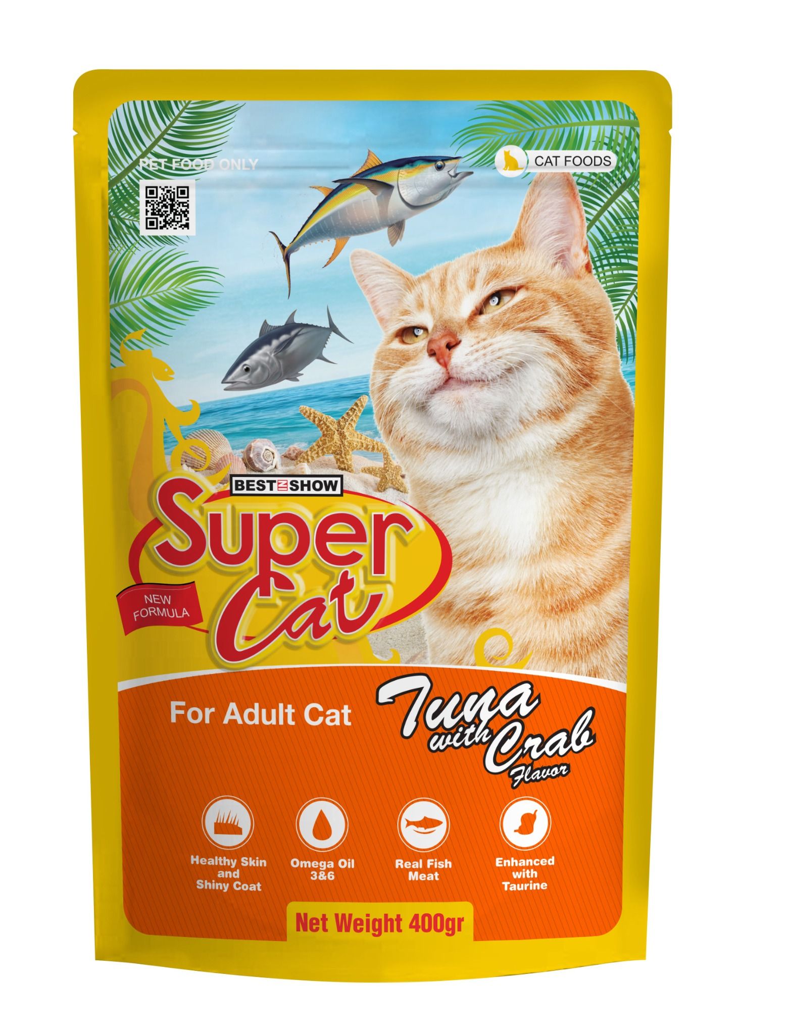  Pate cho mèo Supercat 400G 