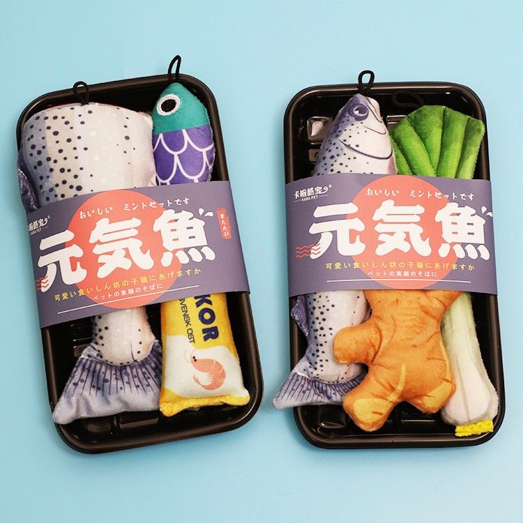  Set đồ chơi Sashimi cho mèo 