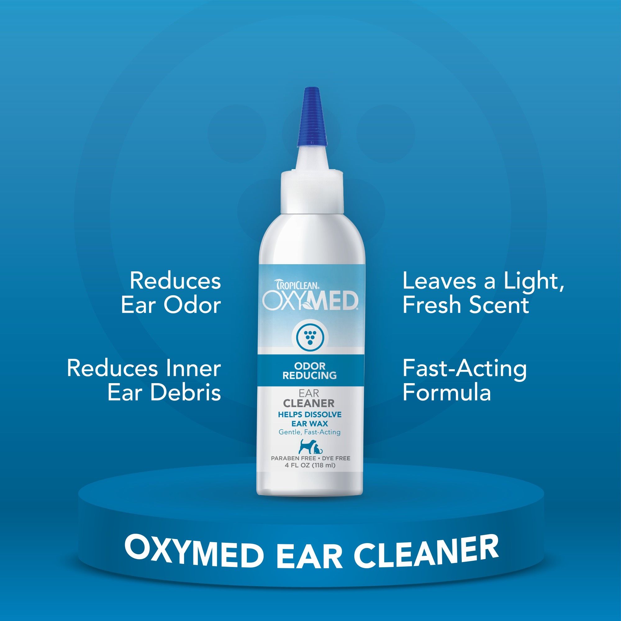  Oxymed Ear Remover Tropiclean - Dung dịch rửa tai thú cưng 