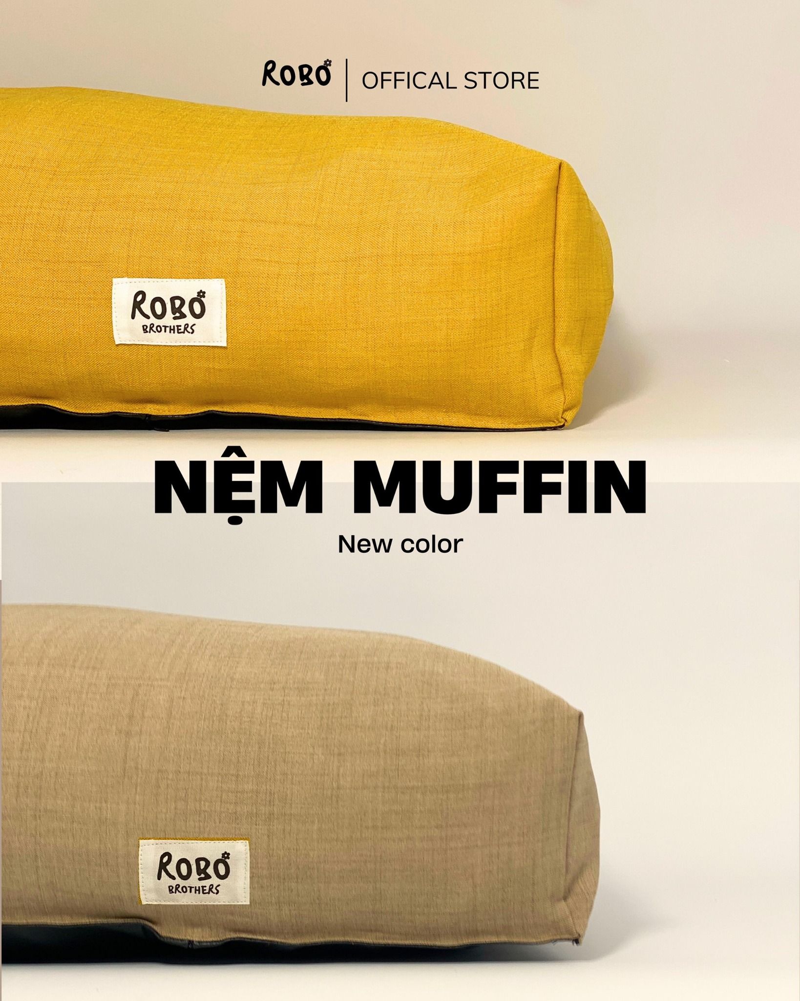 Nệm Ngủ Muffin ROBO Cho Thú Cưng 