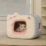  Nệm Làm Tổ Ấm Áp Có Đệm Lót Cho Thú Cưng Kawaii 