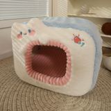  Nệm Làm Tổ Ấm Áp Có Đệm Lót Cho Thú Cưng Kawaii 
