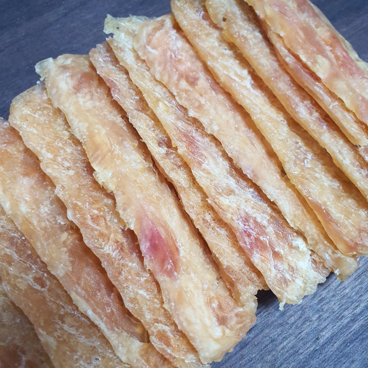 Snack cho chó vị Gà dạng lát mềm - Jerky soft Chicken slice Dog Food Kpet 100G 