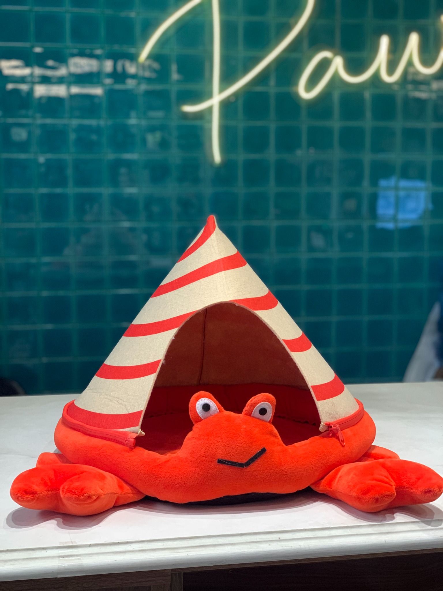  Nệm ngủ hình con cua cho thú cưng 