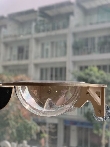  Chậu kính nằm gắn tường cho mèo PetBuddy 