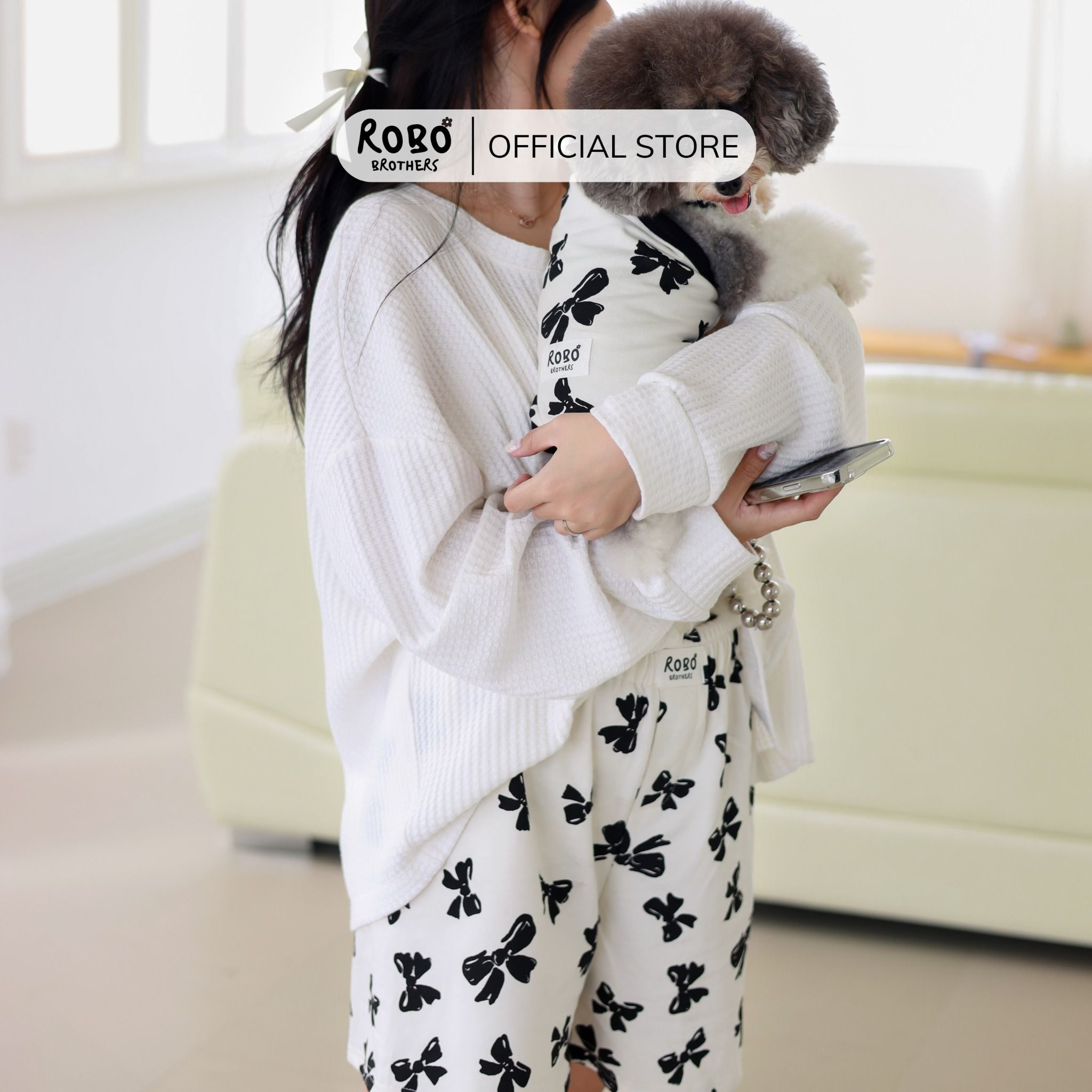  Quần Boxer nơ đen RoBo 