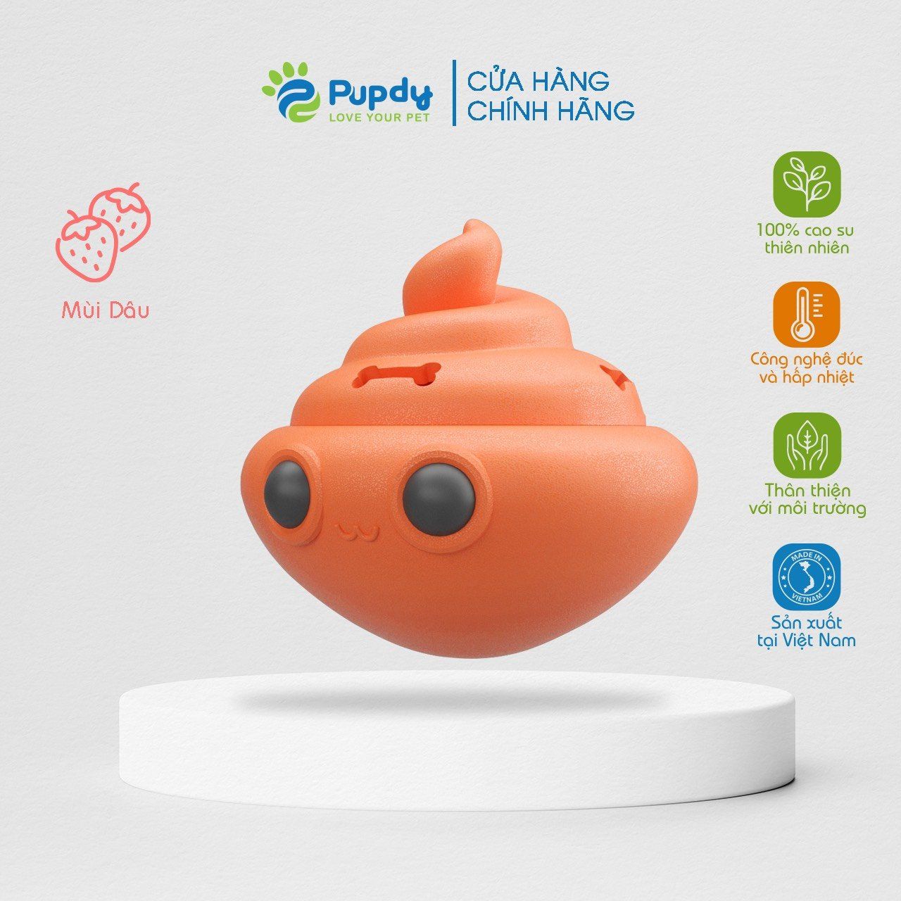  Cutie Poo - Shit lục lạc có hương cho thú cưng Pupdy 