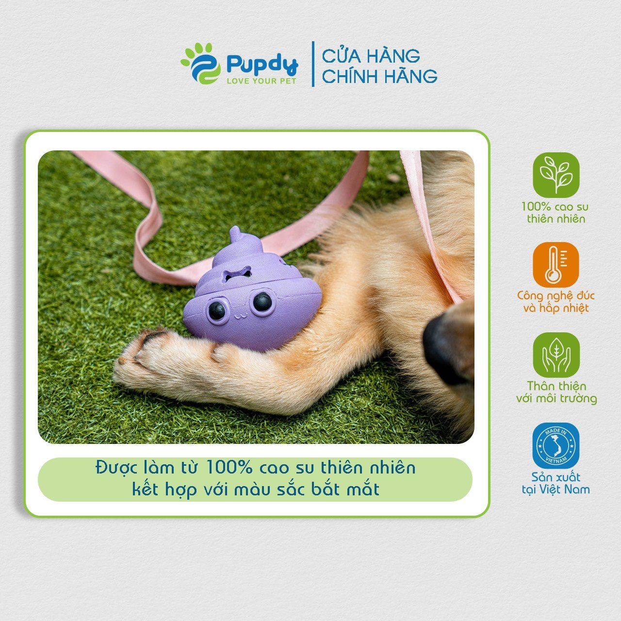  Cutie Poo - Shit lục lạc có hương cho thú cưng Pupdy 