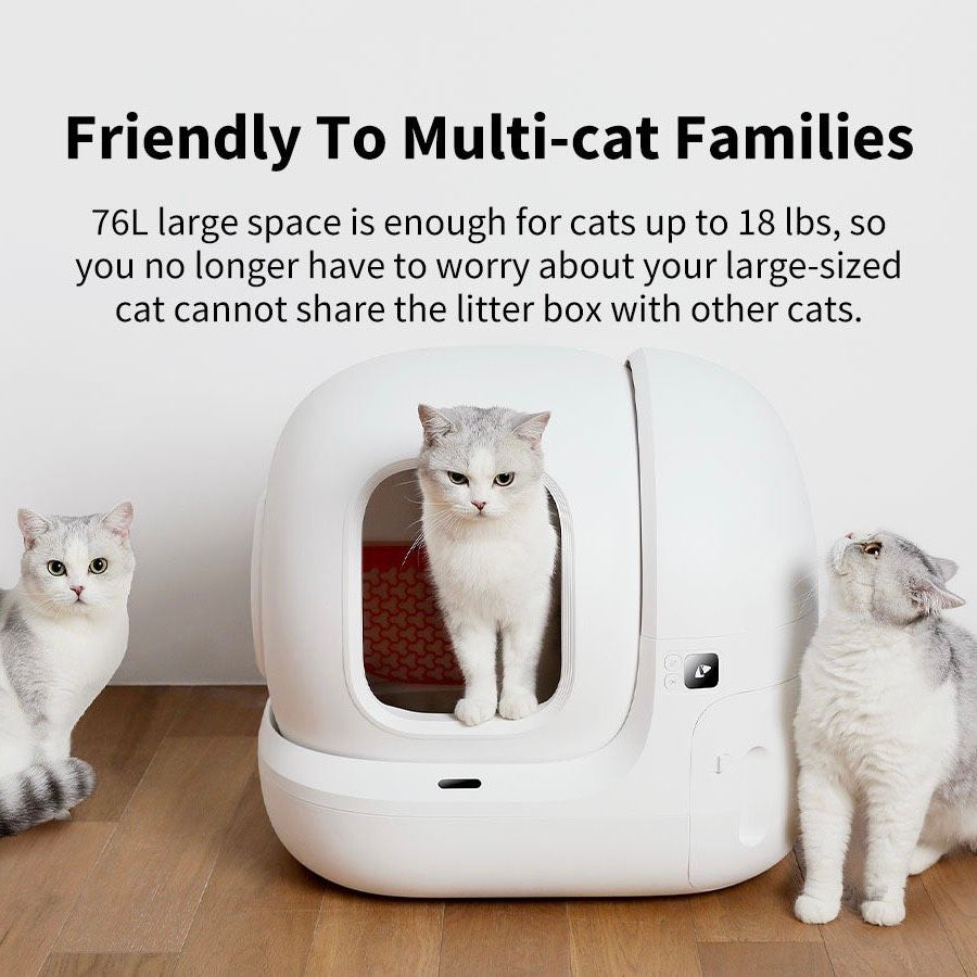  Máy vệ sinh mèo tự động Petkit Pura Max 