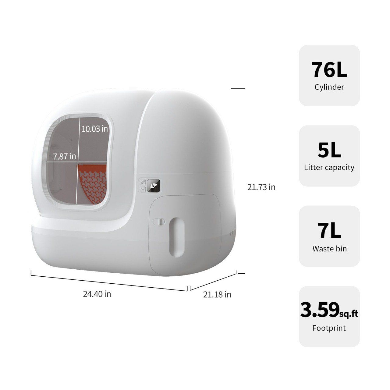  Máy vệ sinh mèo tự động Petkit Pura Max 