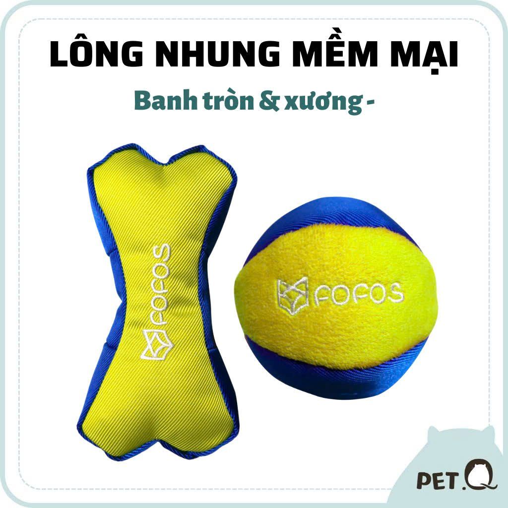  Đồ Chơi quả bóng mềm cho chó FOFOS 