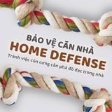  Đồ chơi dây dắt thắt ba đầu cho chó FOFOS 